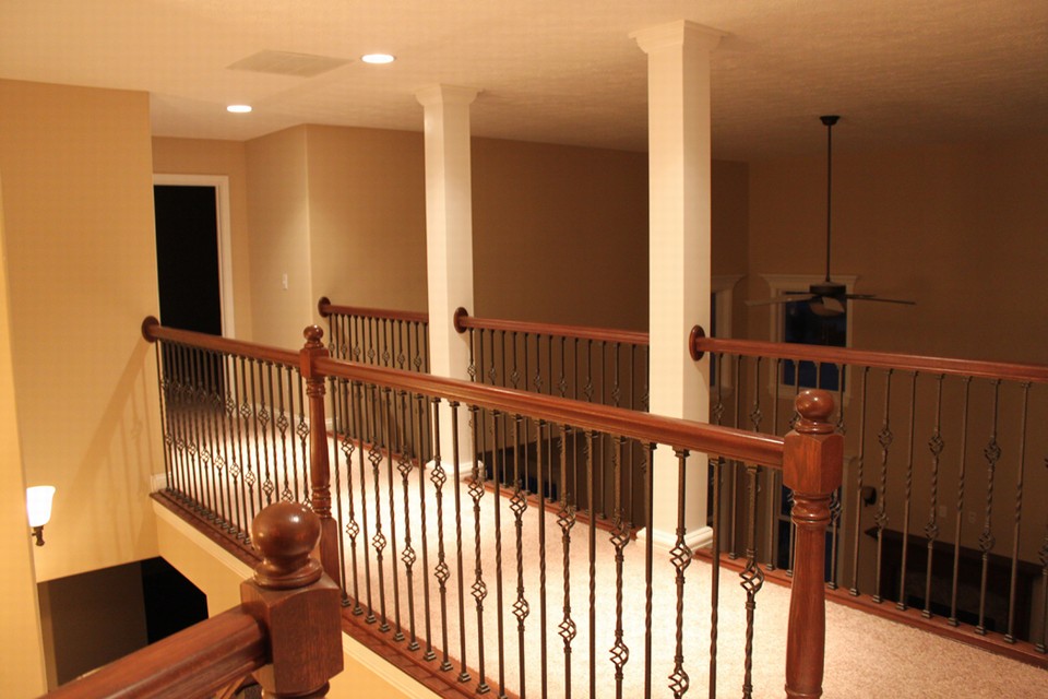 upstairs walkway