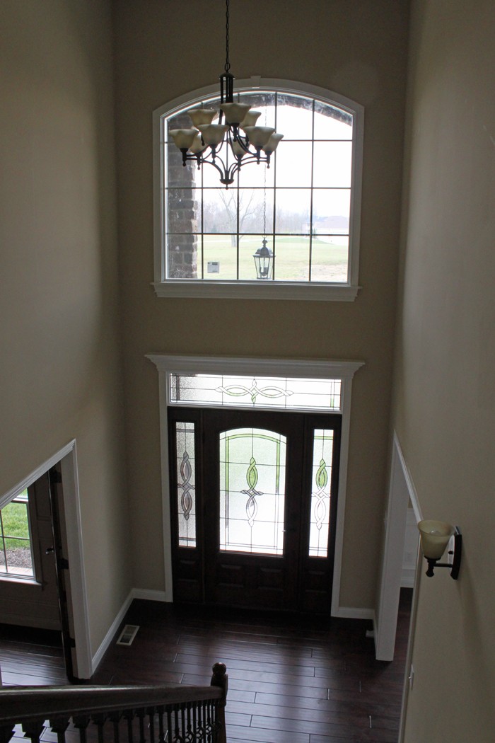 entryway from stairs