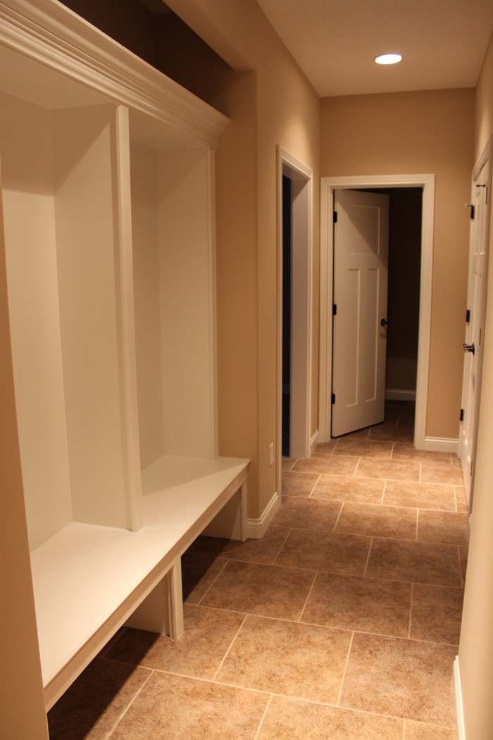 hallway from garage