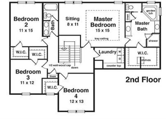 2nd floor layout