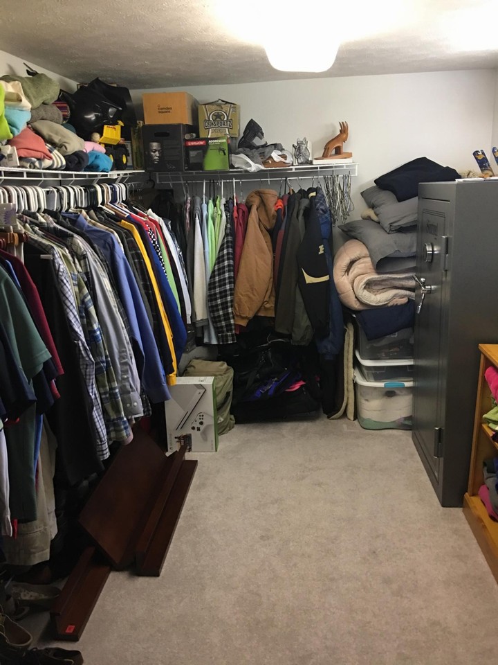 basement closet storage